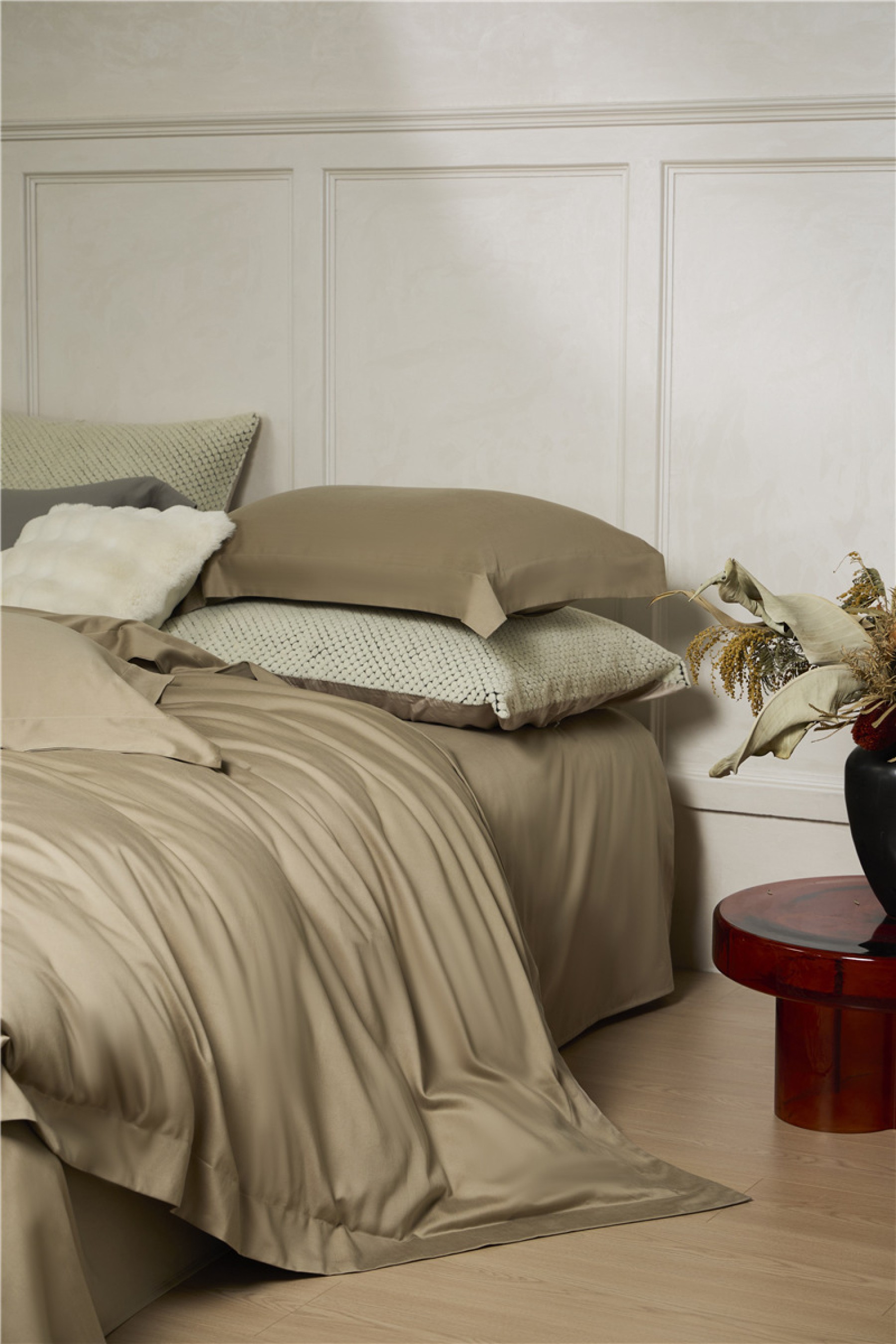 Комплект постельного белья Charlotte - натуральный