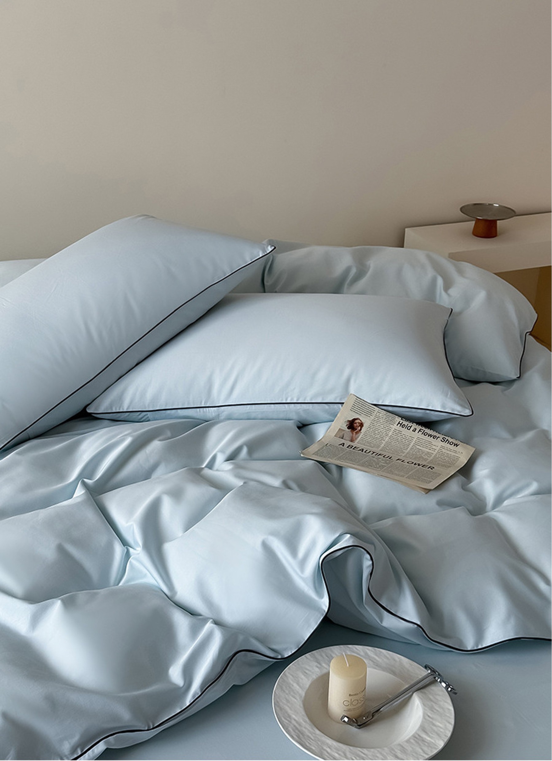 Комплект постельного белья Evie с кантом 