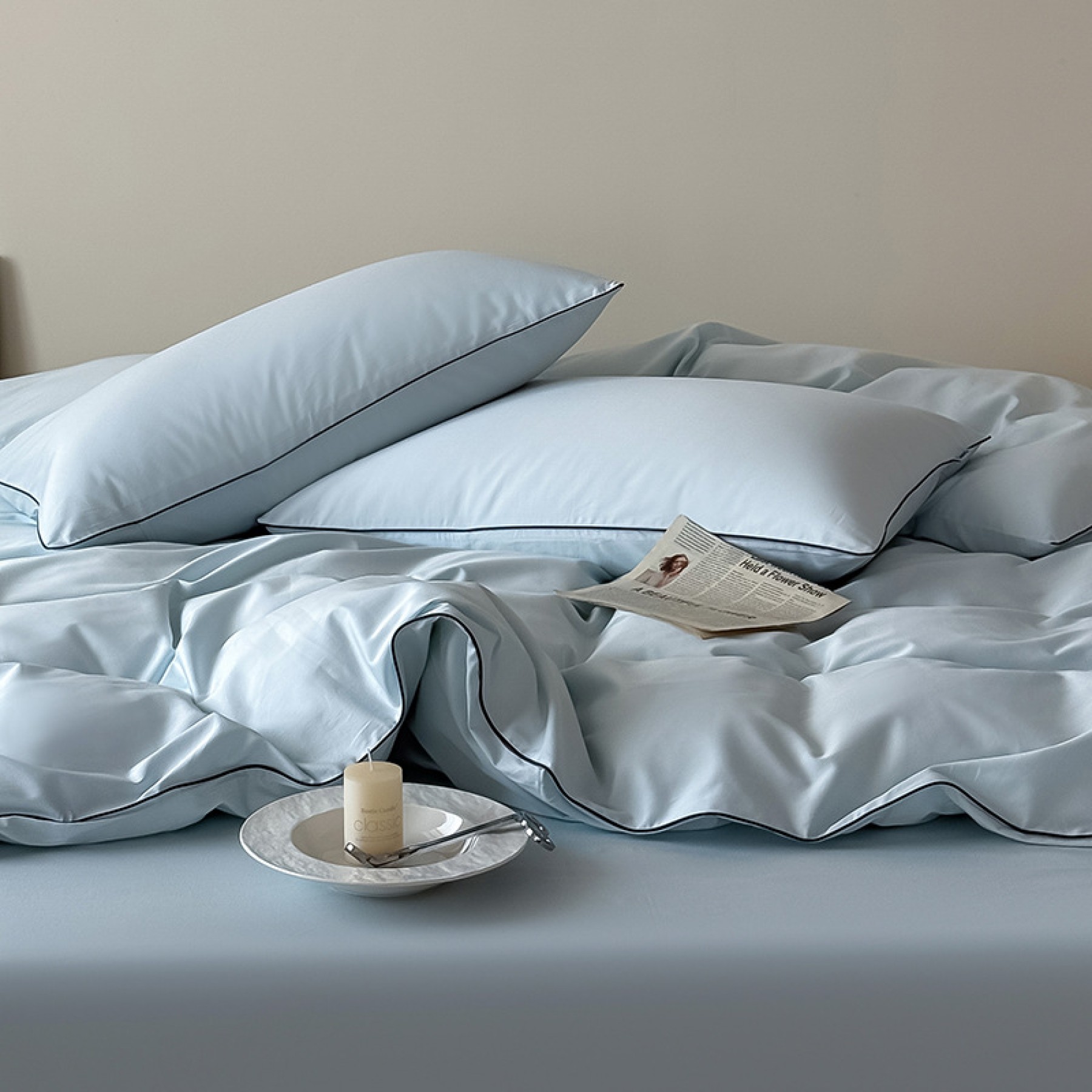 Комплект постельного белья Evie с кантом 