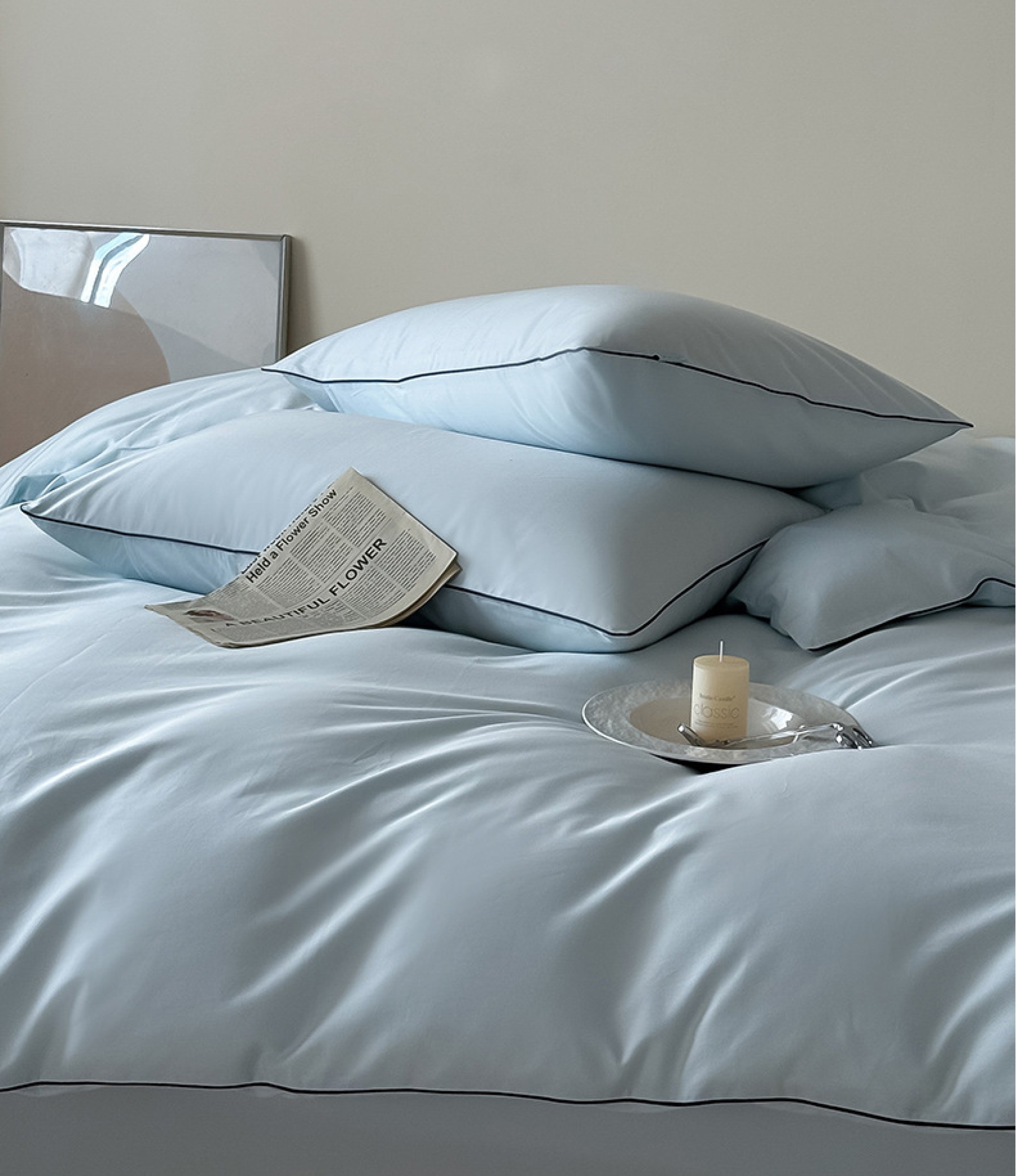 Комплект постельного белья Evie с кантом 