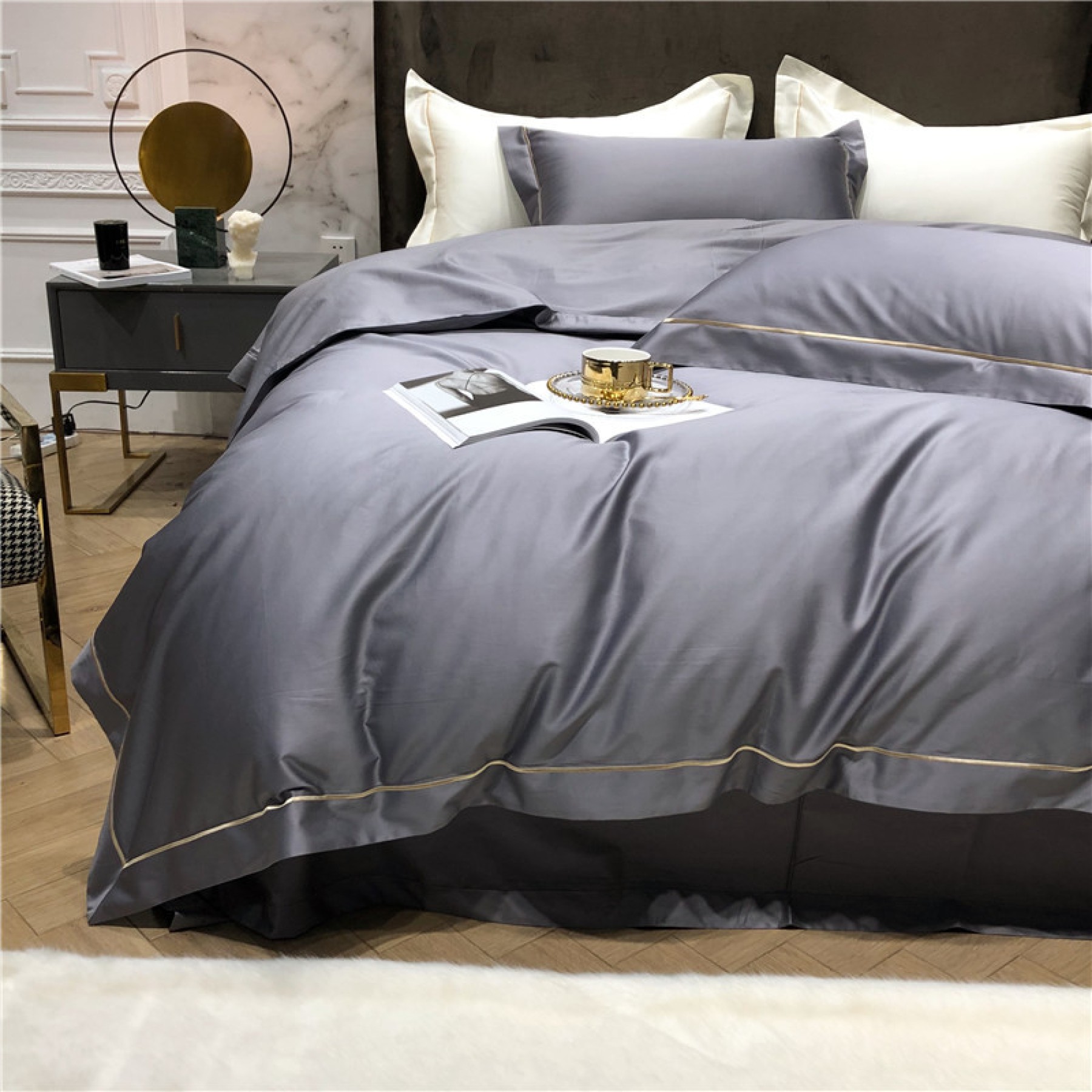 Комплект постельного белья Maisy с вышивкой 