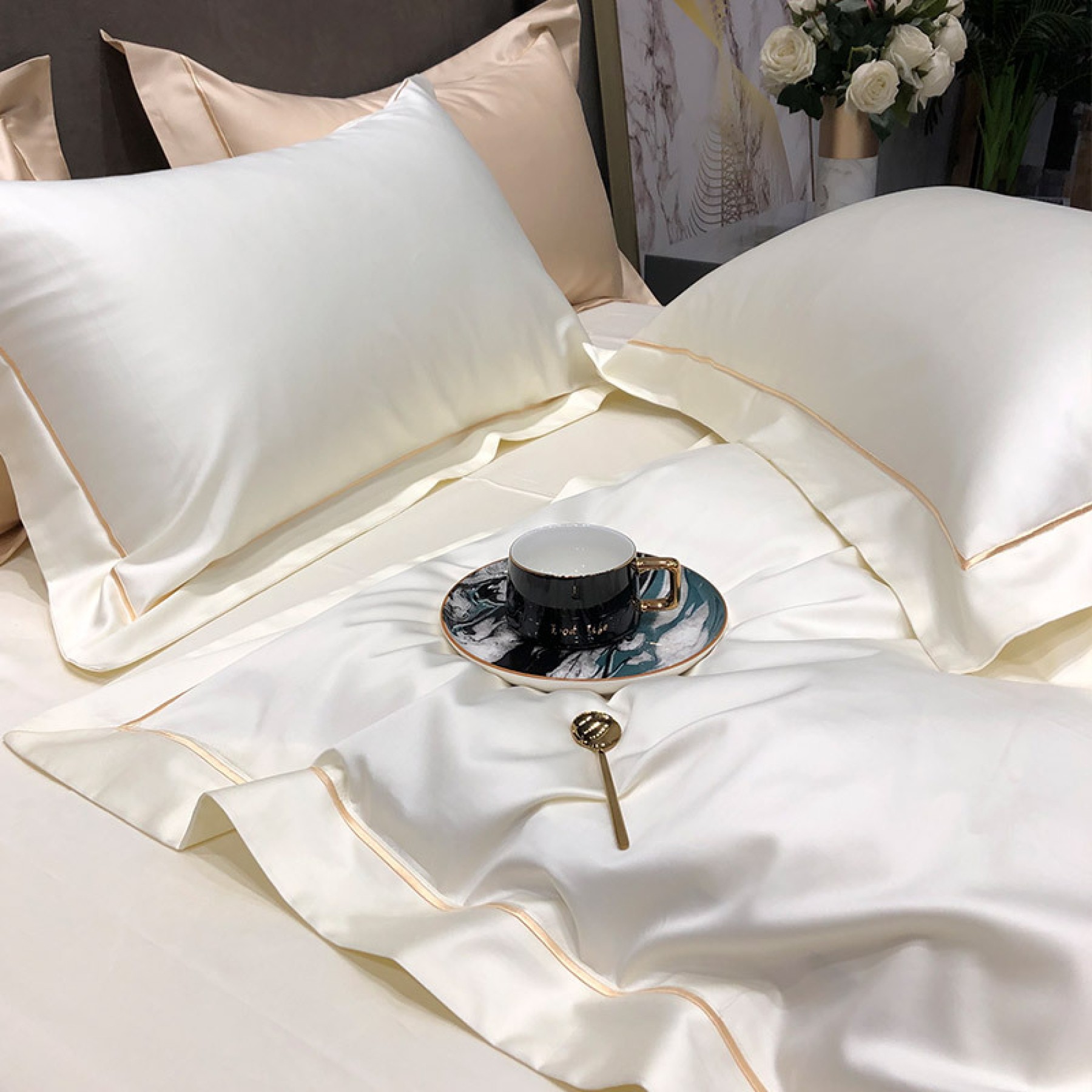 Комплект постельного белья Tiana с вышивкой