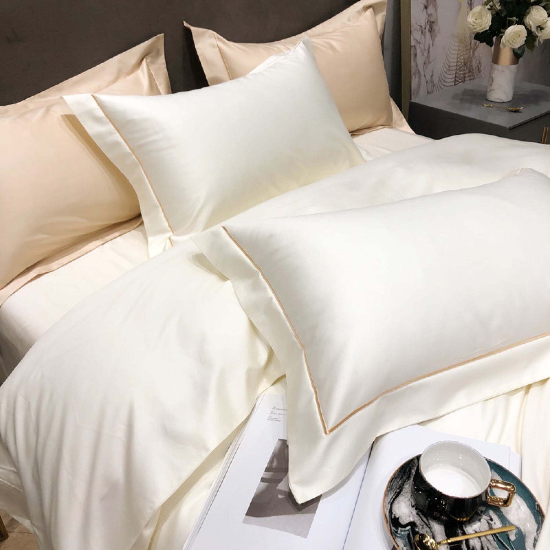 Комплект постельного белья Tiana с вышивкой 