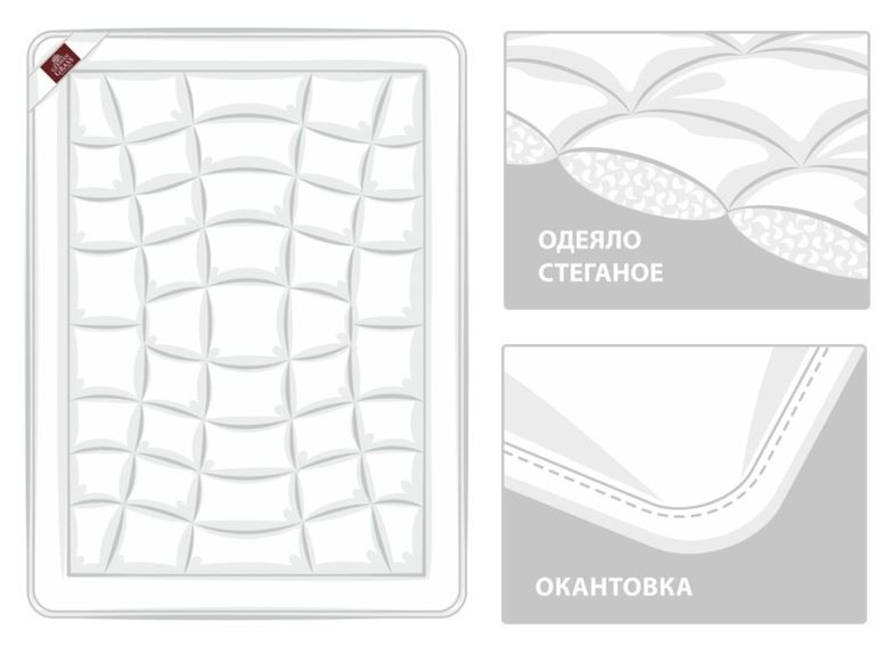 Одеяло LINEN WASH всесезонное
