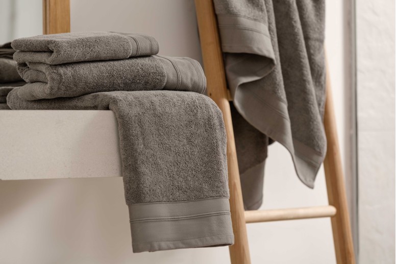Полотенце махровое Balance Grey микрокоттон 