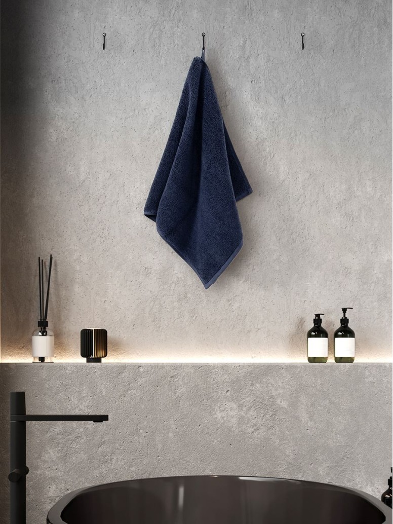 Полотенце микрокотон Mora Blue 