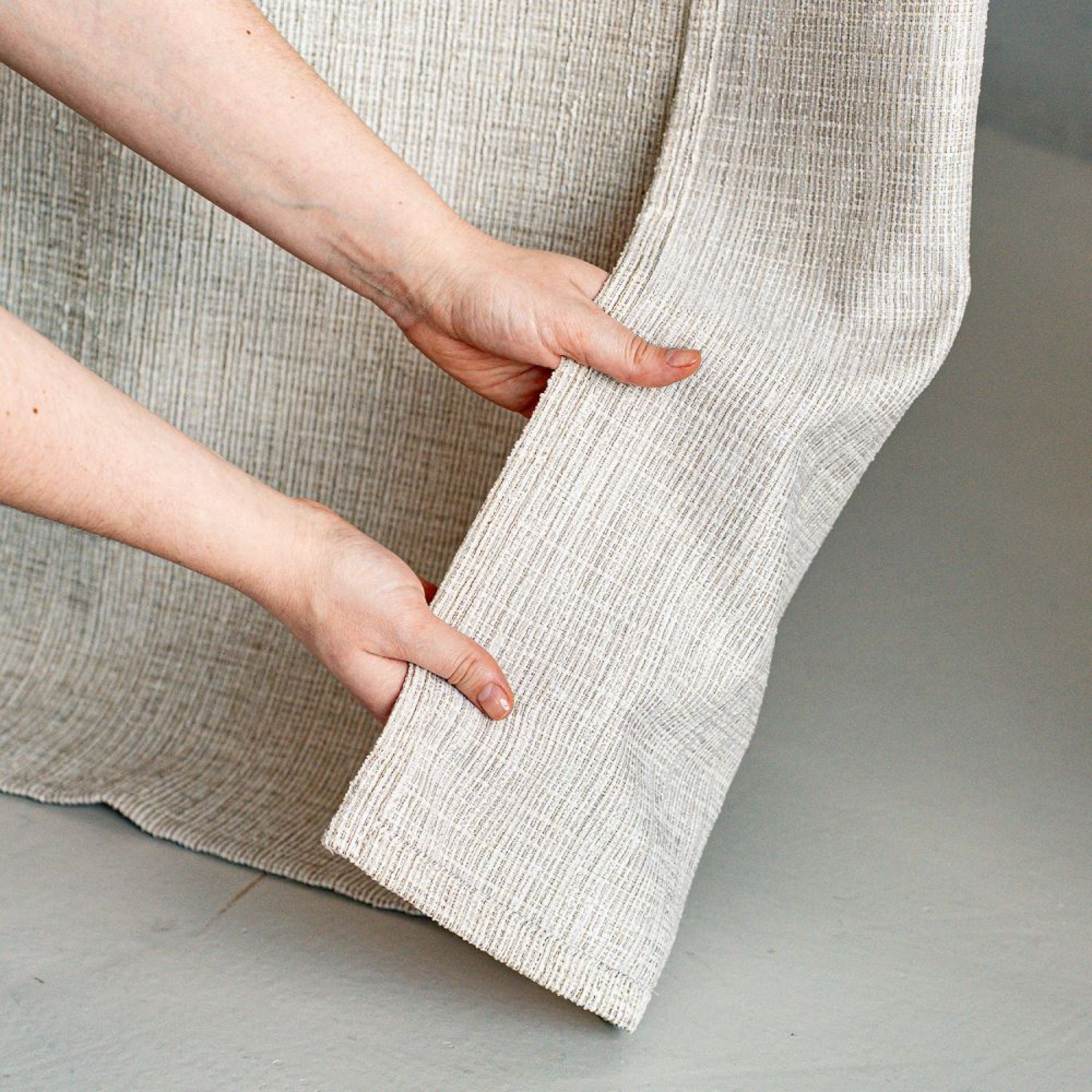 Комплект штор с подхватами Aster бежевый 