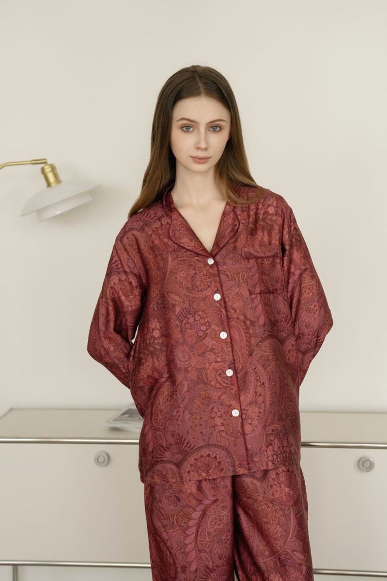 Пижама с брюками из 100% тенселя Bordo 