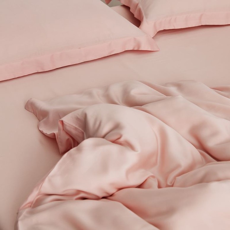 Простыня Classic Pink, тенсель 