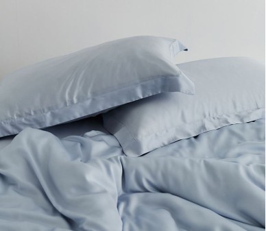 Наволочка Classic Light Blue с ушками, тенсель 