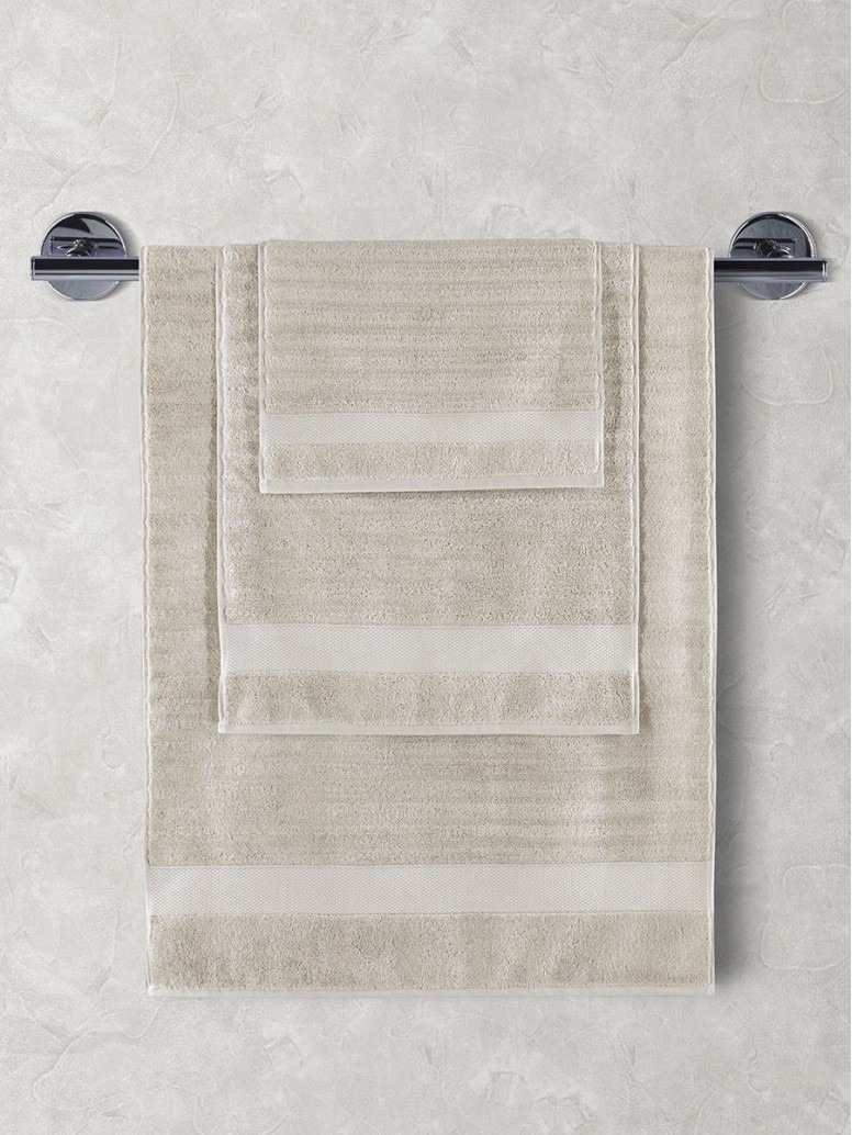 Полотенце махровое Flow Beige 